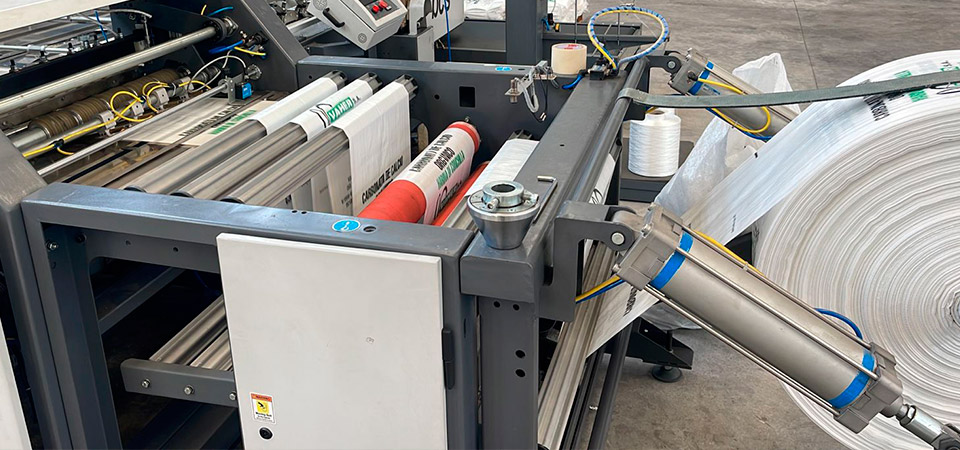 Equipamiento para la fabricación de bolsas de polipropileno